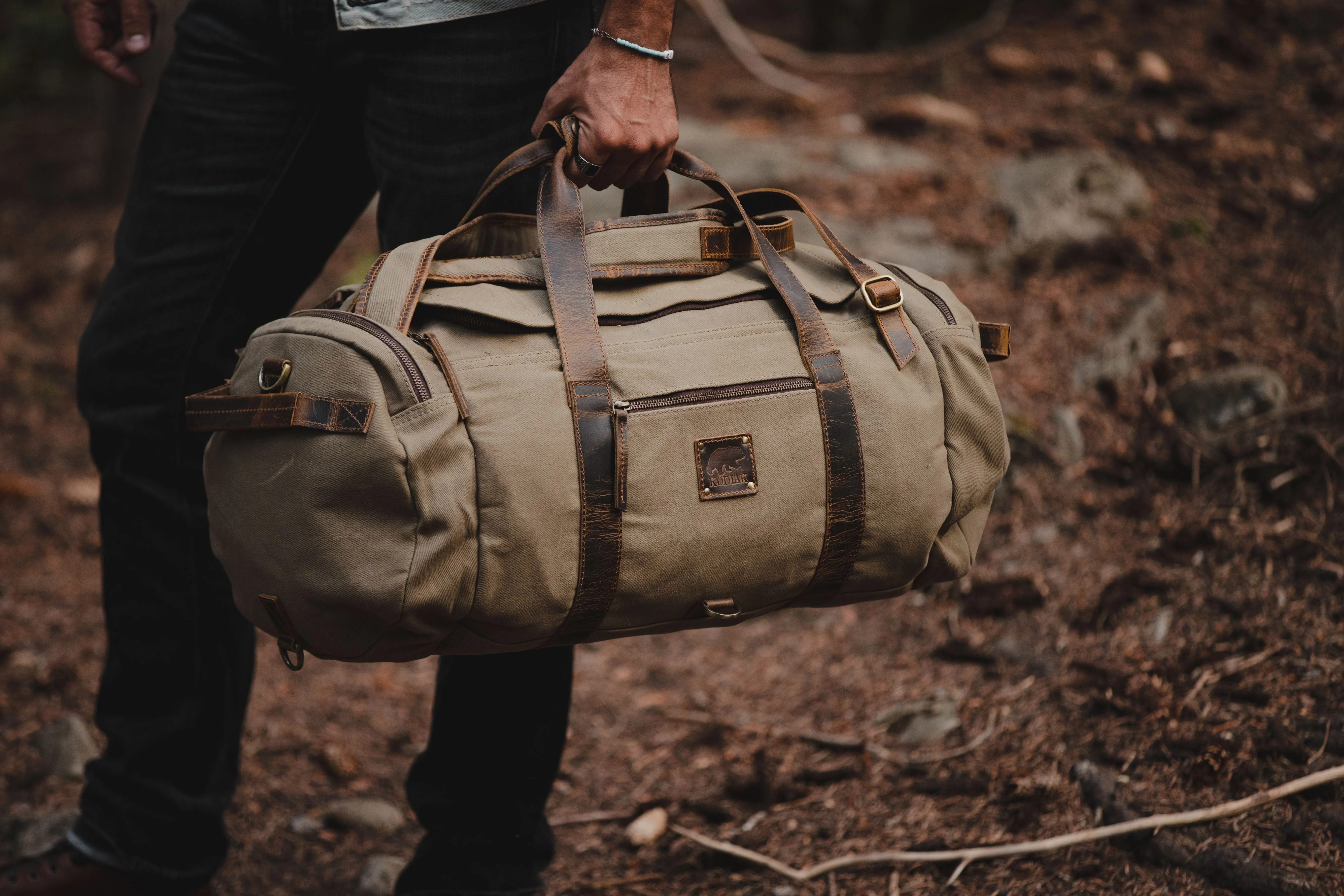 55L Nomad Canvas Duffel