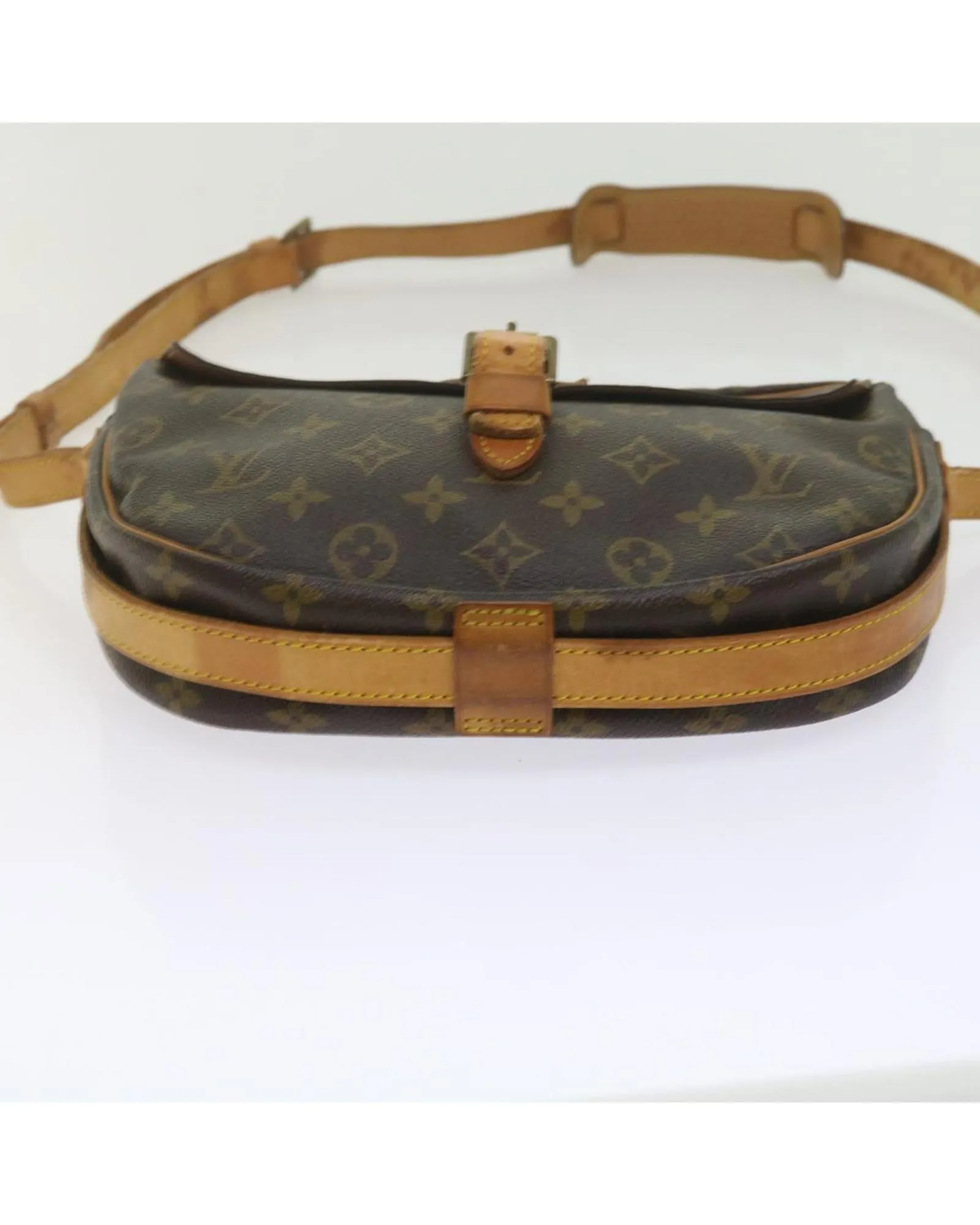 Authentic Louis Vuitton Bosphore Monogram Canvas Shoulder Bag Brown