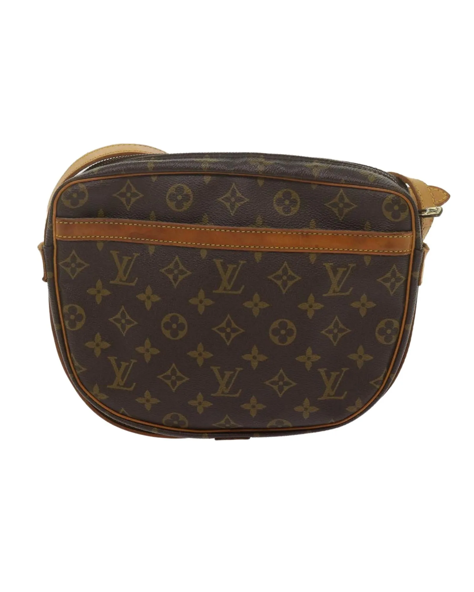 Authentic Louis Vuitton Bosphore Monogram Canvas Shoulder Bag Brown