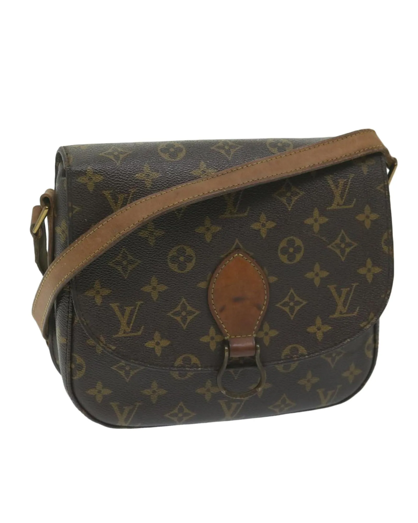 Authentic Louis Vuitton Croissant Monogram Canvas Shoulder Bag