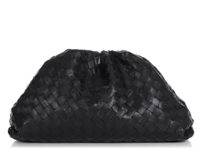 Bottega Veneta’s Maxi Black Intrecciato Nappa The Pouch