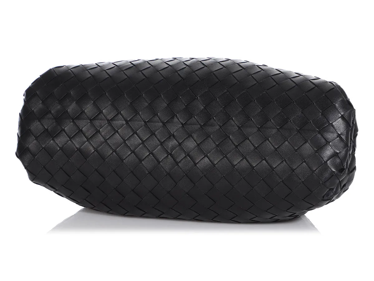 Bottega Veneta’s Maxi Black Intrecciato Nappa The Pouch