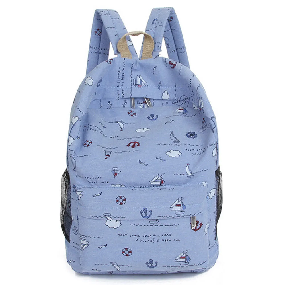 Boys Girls School Large Backpack Zipper Unisex Travel Rucksack Shoulder Laptop Bag New Style Fashion