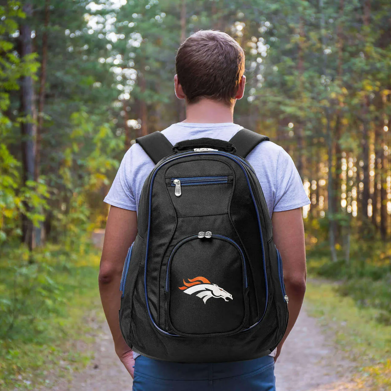 Broncos Backpack | Denver Broncos Laptop Backpack