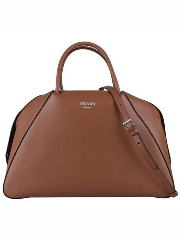 Brushed Supernova Large Tote Bag Brown