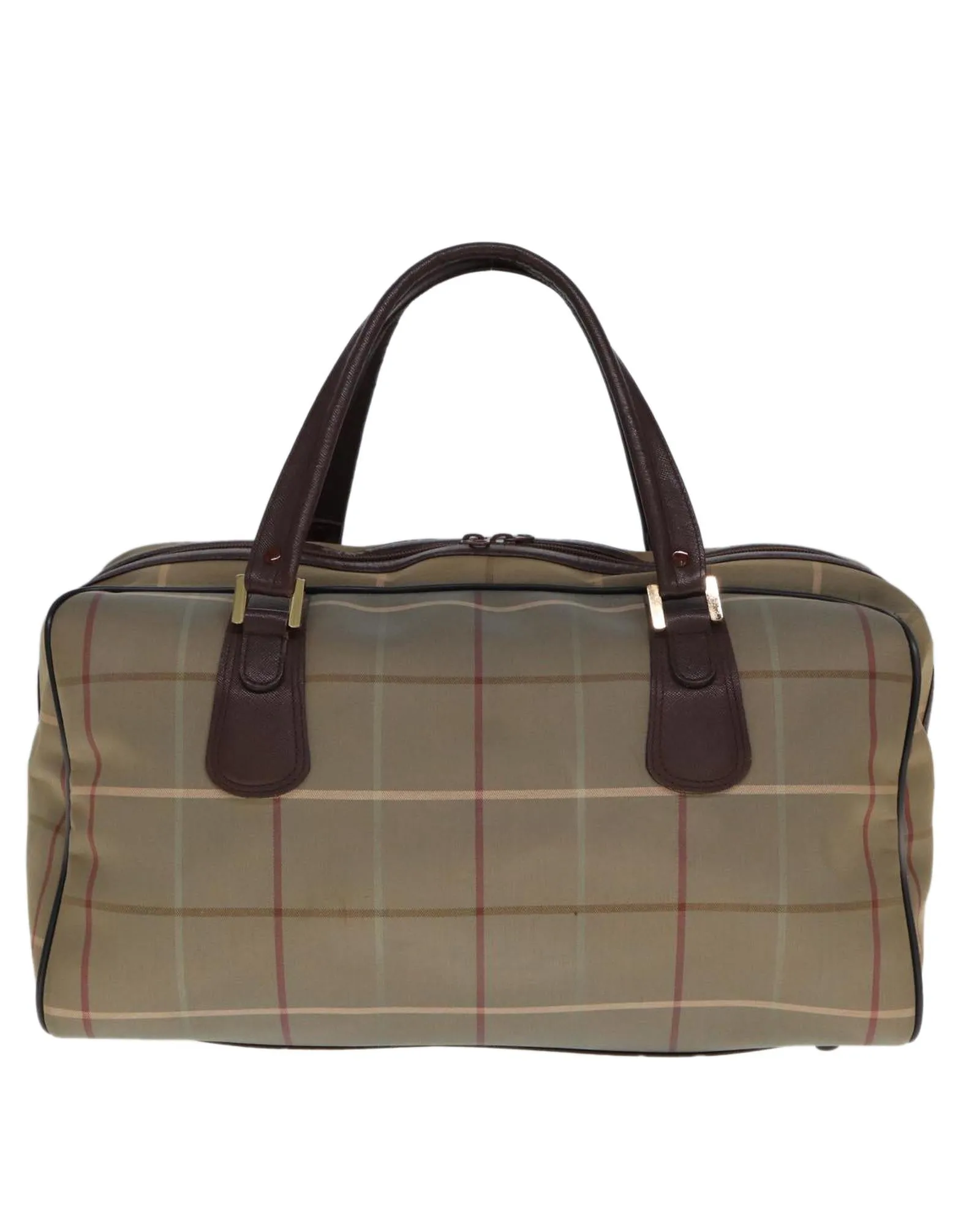 Burberry Weekend Travel Bag in Signature Nova Check TanBrown