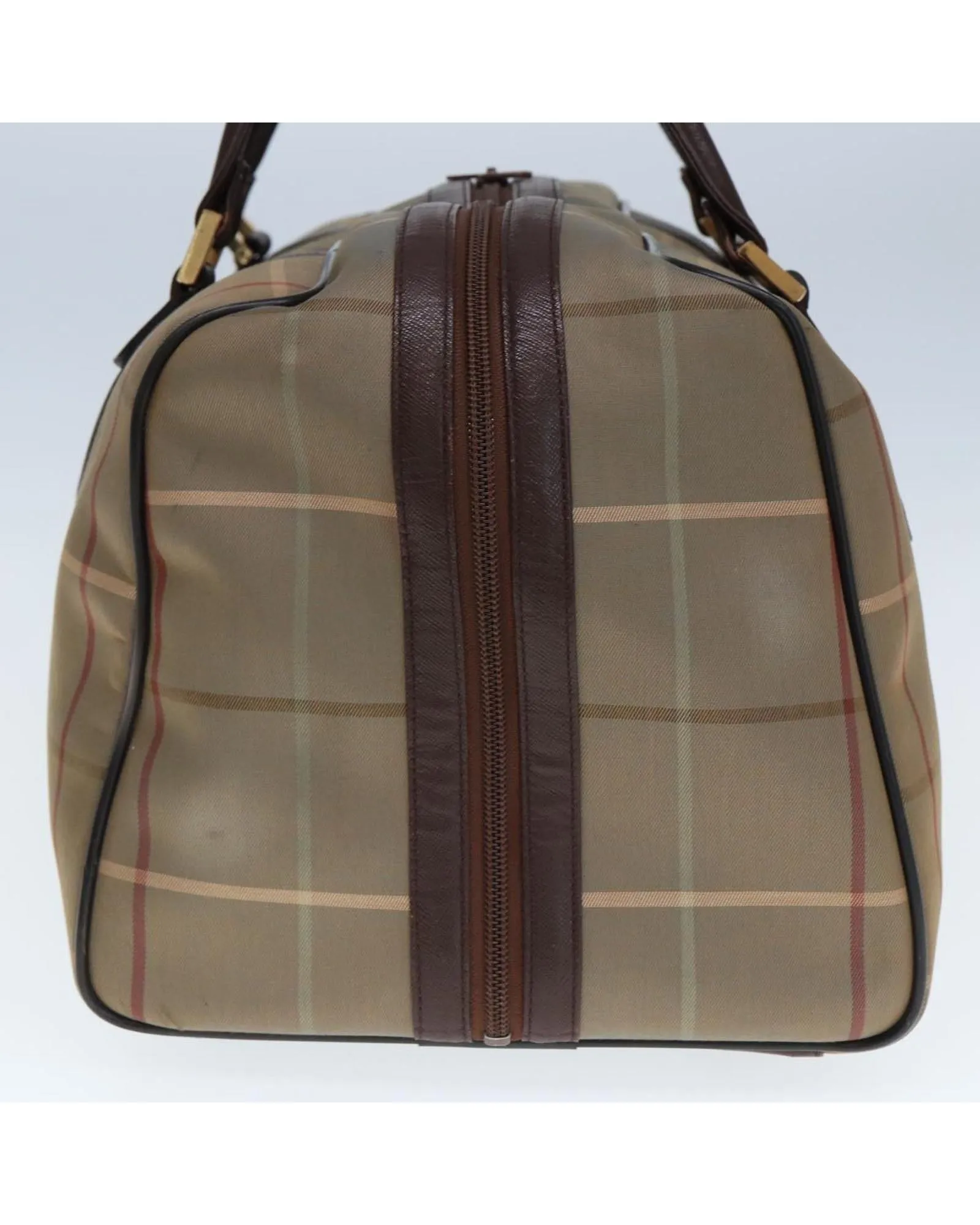 Burberry Weekend Travel Bag in Signature Nova Check TanBrown