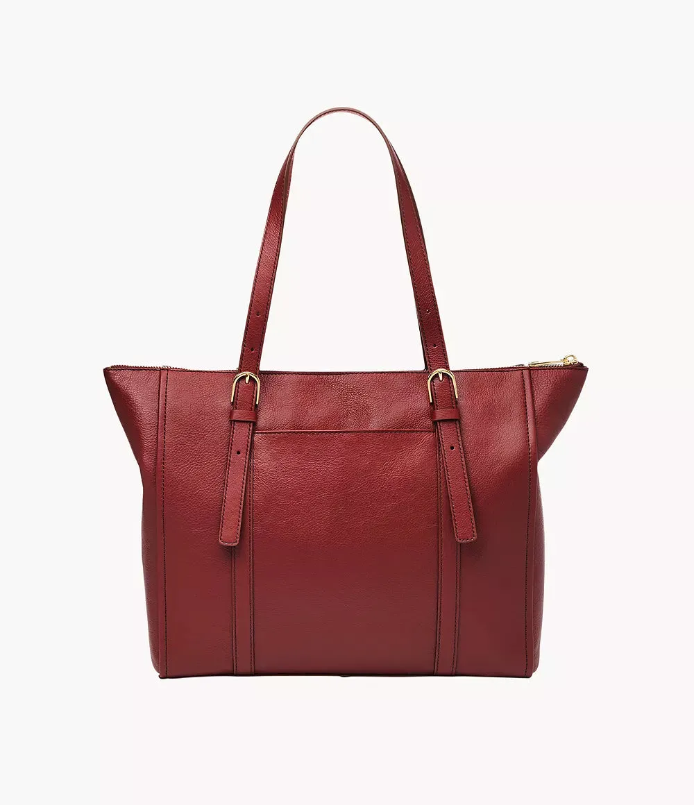 Carlie Leather Tote