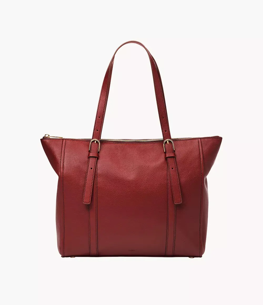 Carlie Leather Tote