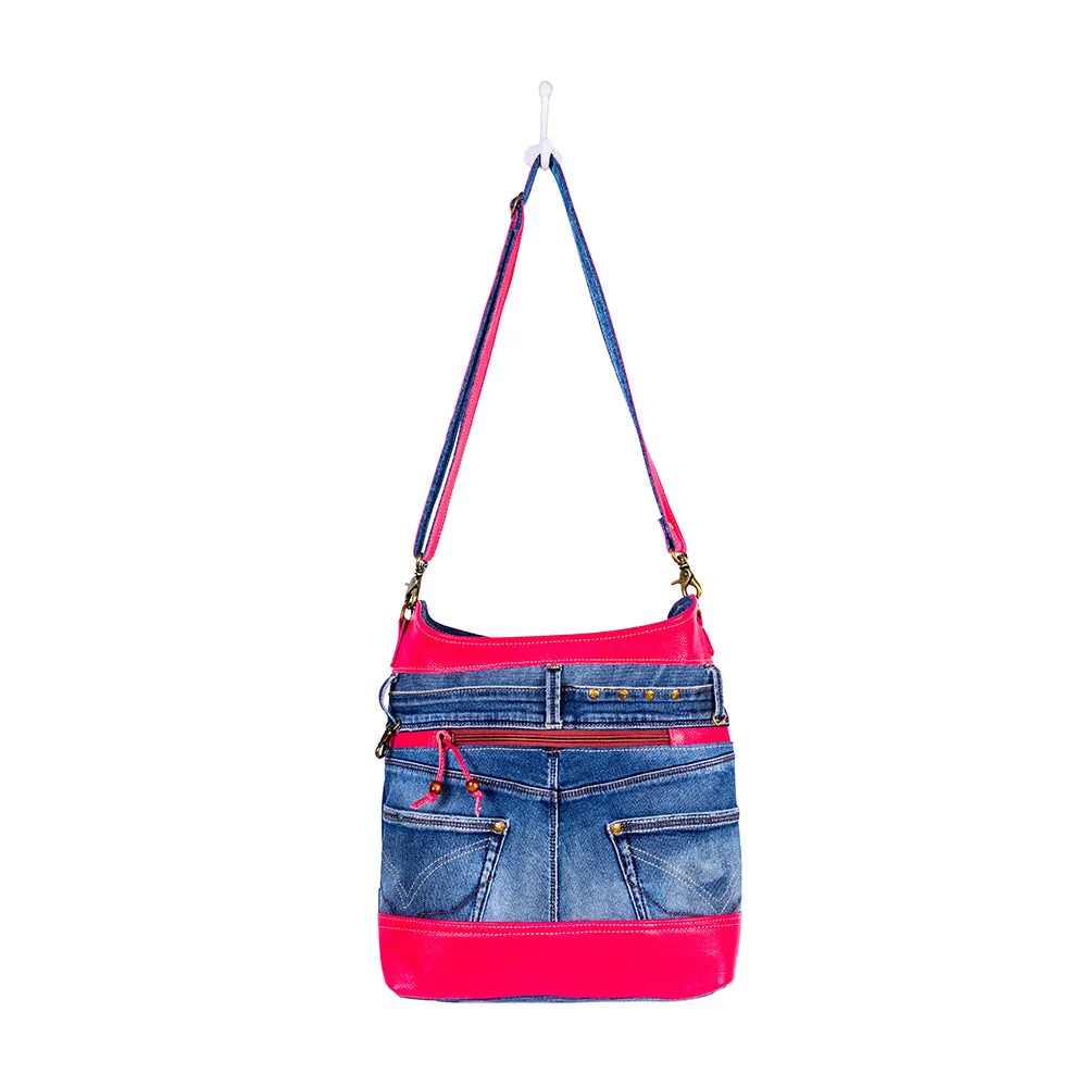 Charley's Denim Shoulder Bag