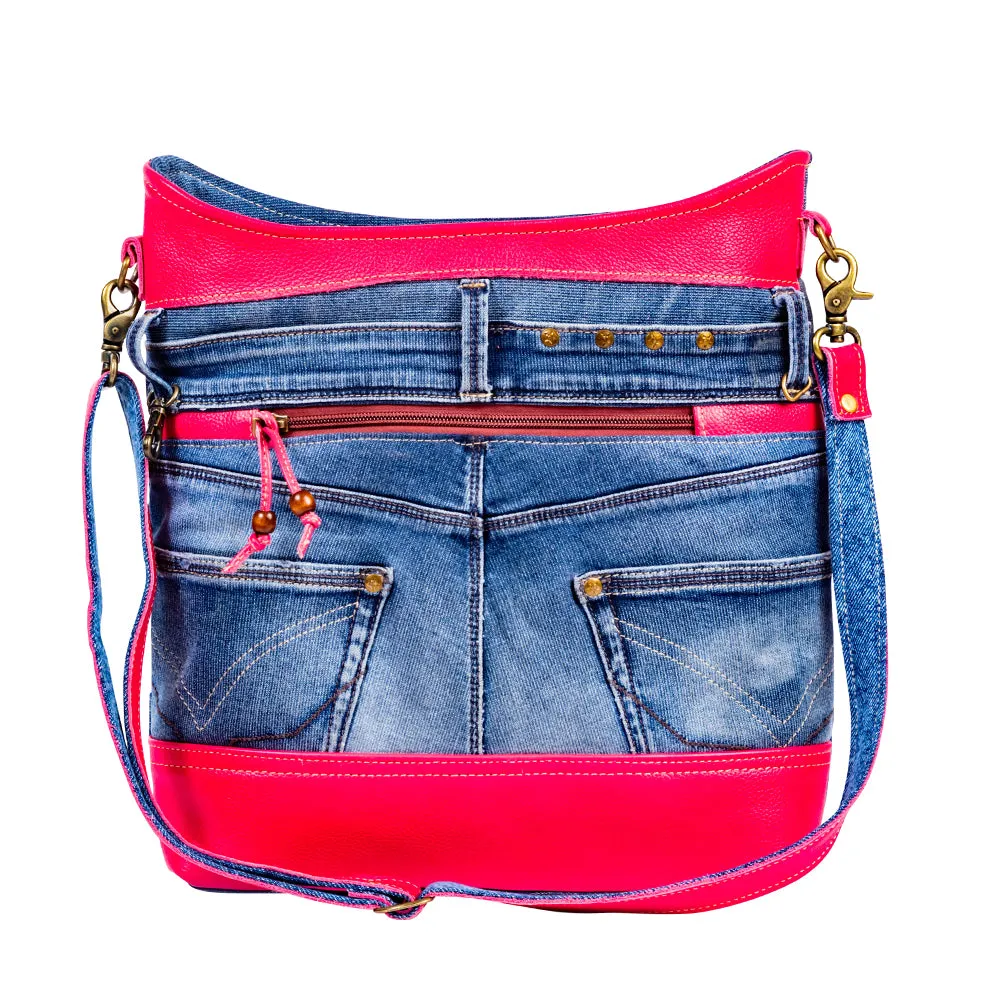 Charley's Denim Shoulder Bag