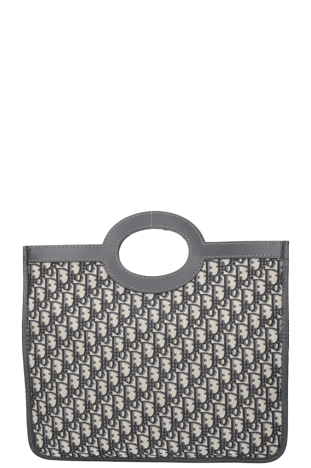 CHRISTIAN DIOR Foldover Clutch Oblique