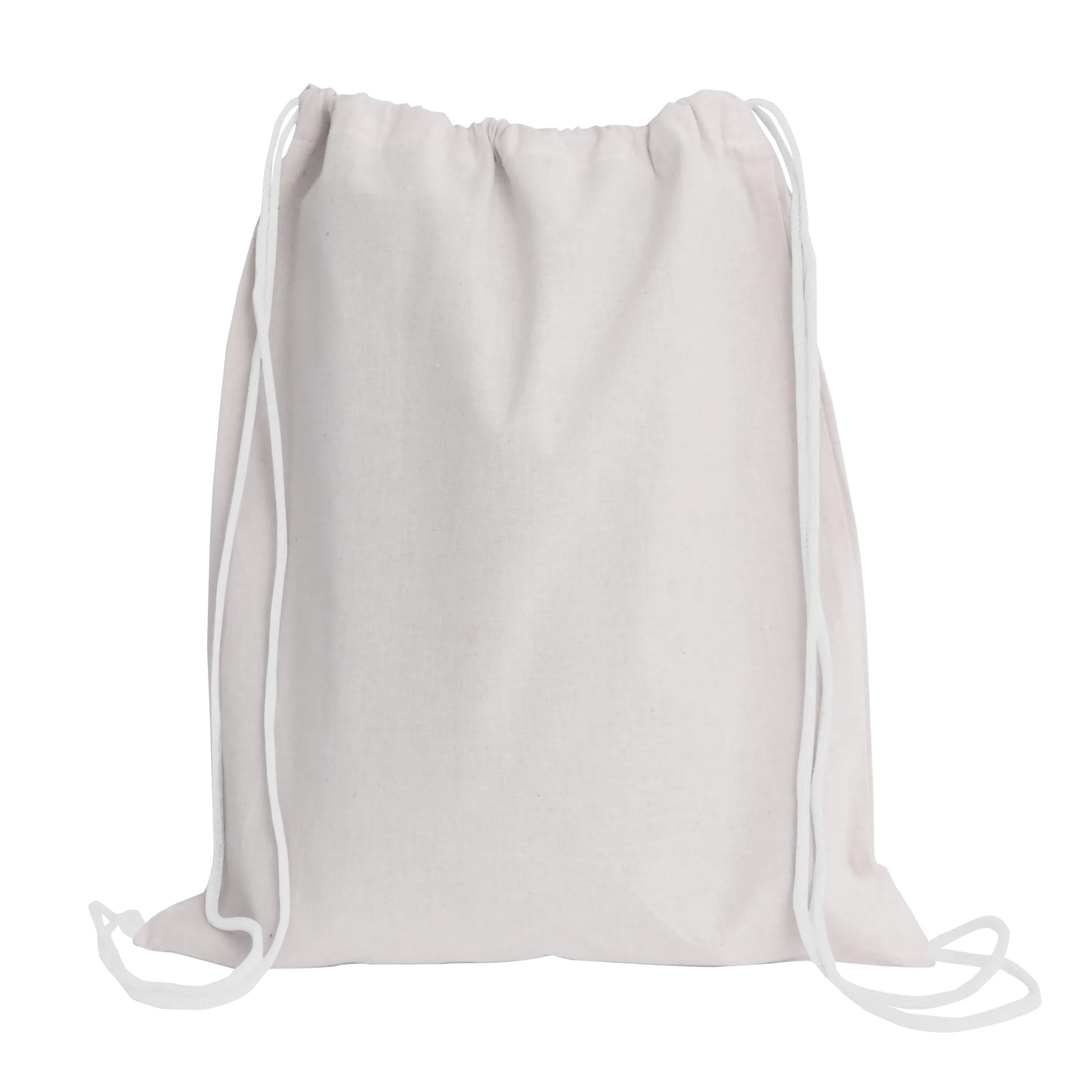 Economical Sport Cotton Drawstring Bag Cinch Packs - BPK18