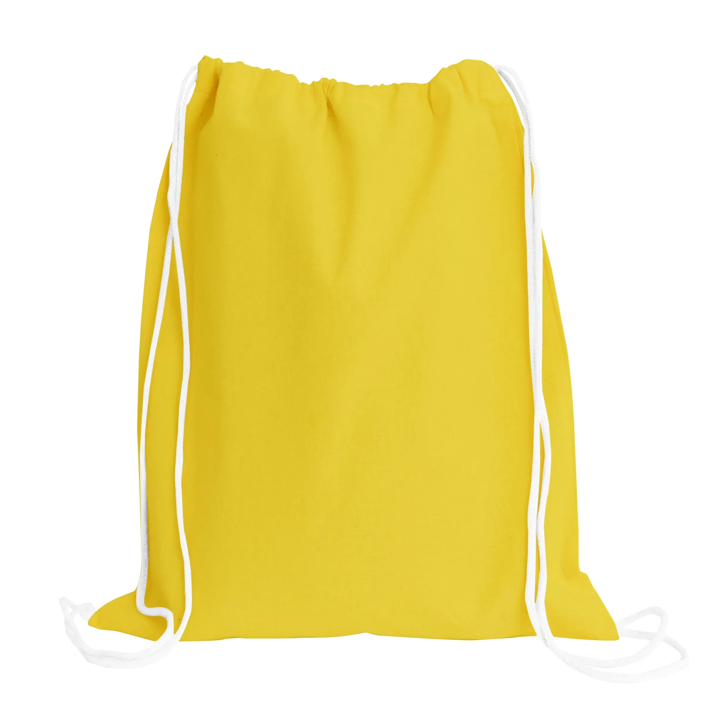 Economical Sport Cotton Drawstring Bag Cinch Packs - BPK18