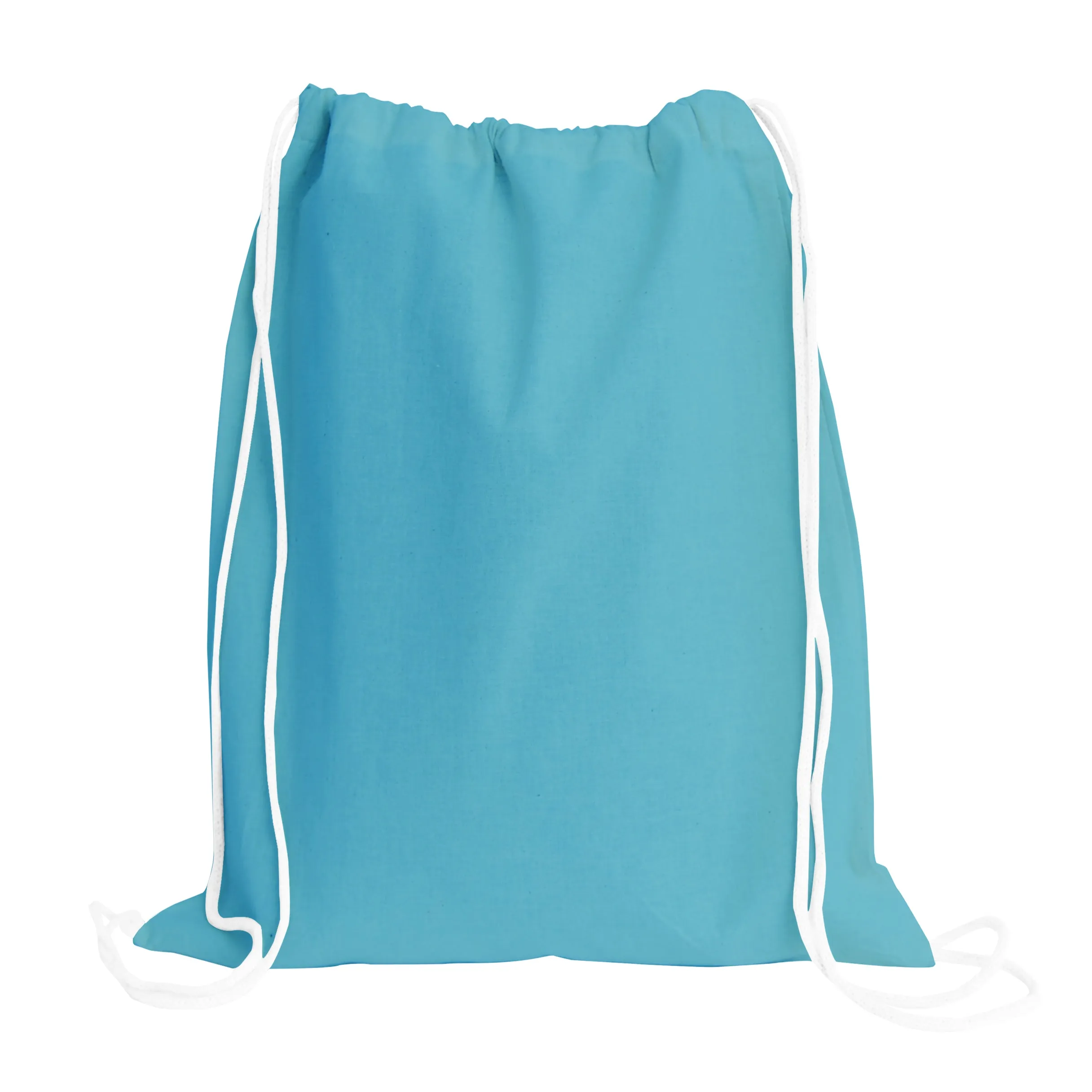 Economical Sport Cotton Drawstring Bag Cinch Packs - BPK18