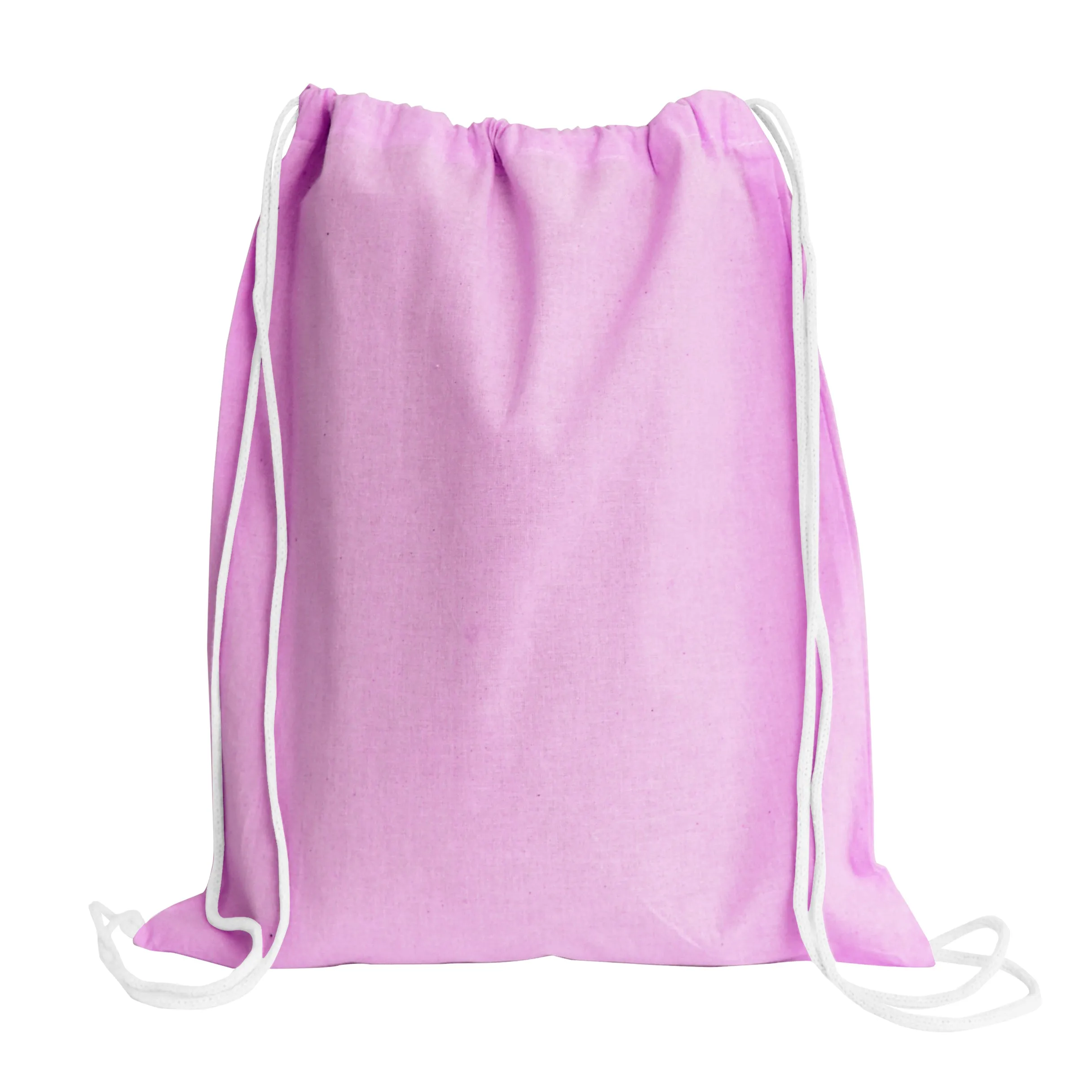 Economical Sport Cotton Drawstring Bag Cinch Packs - BPK18