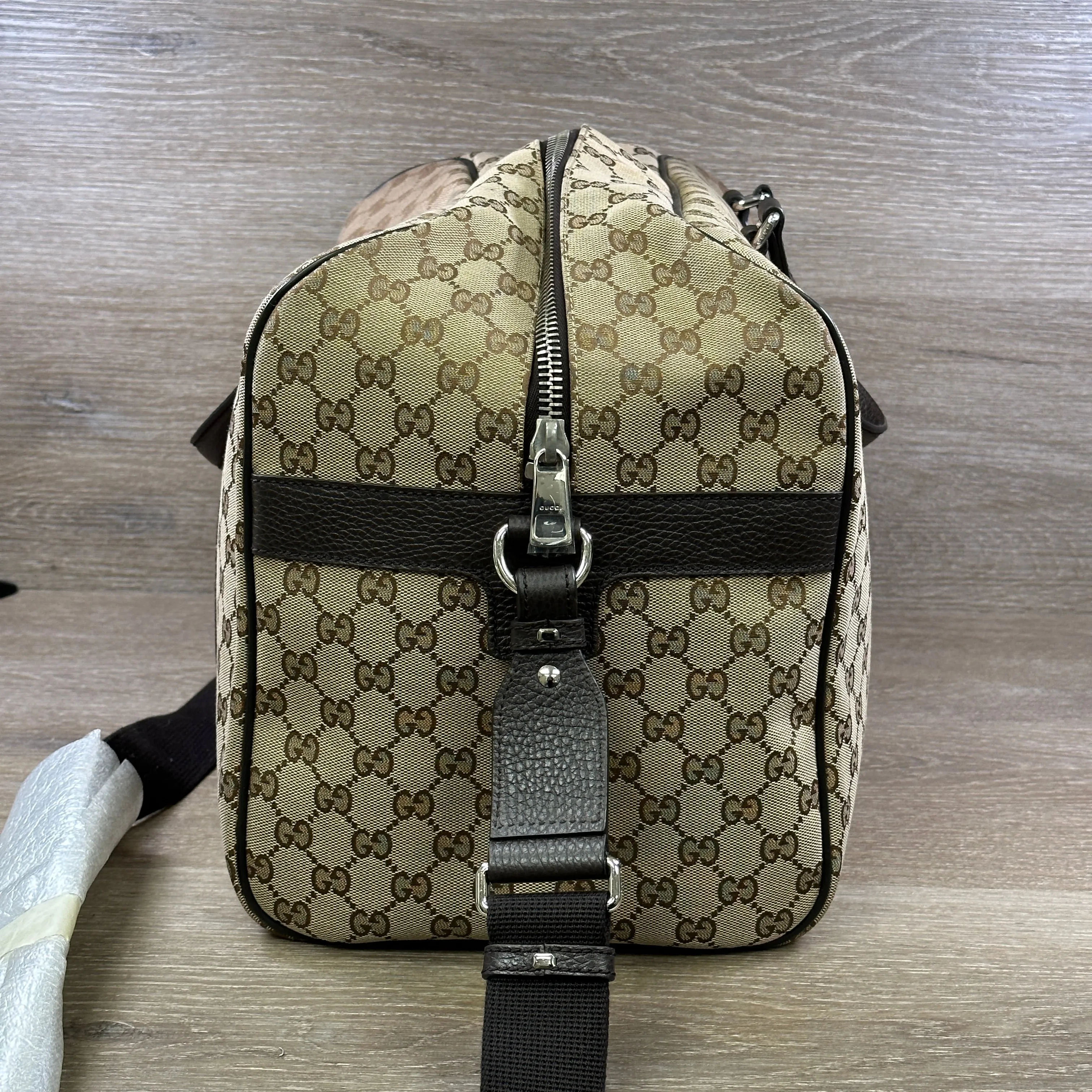 Gucci GG Supreme Canvas Boston Duffle