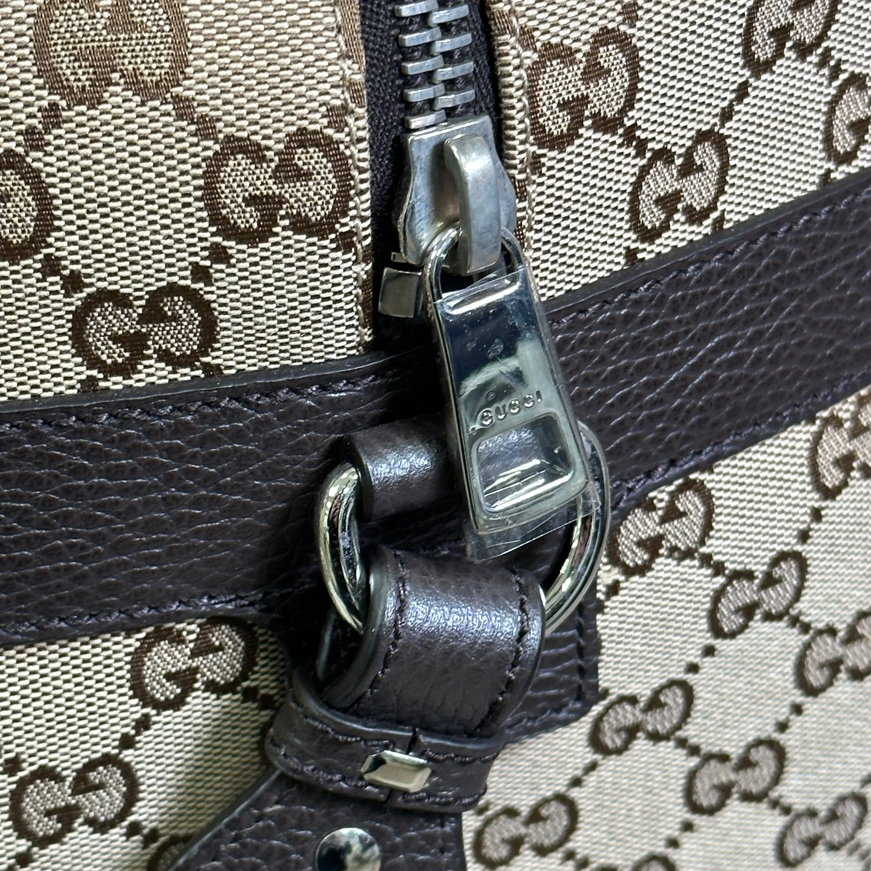 Gucci GG Supreme Canvas Boston Duffle