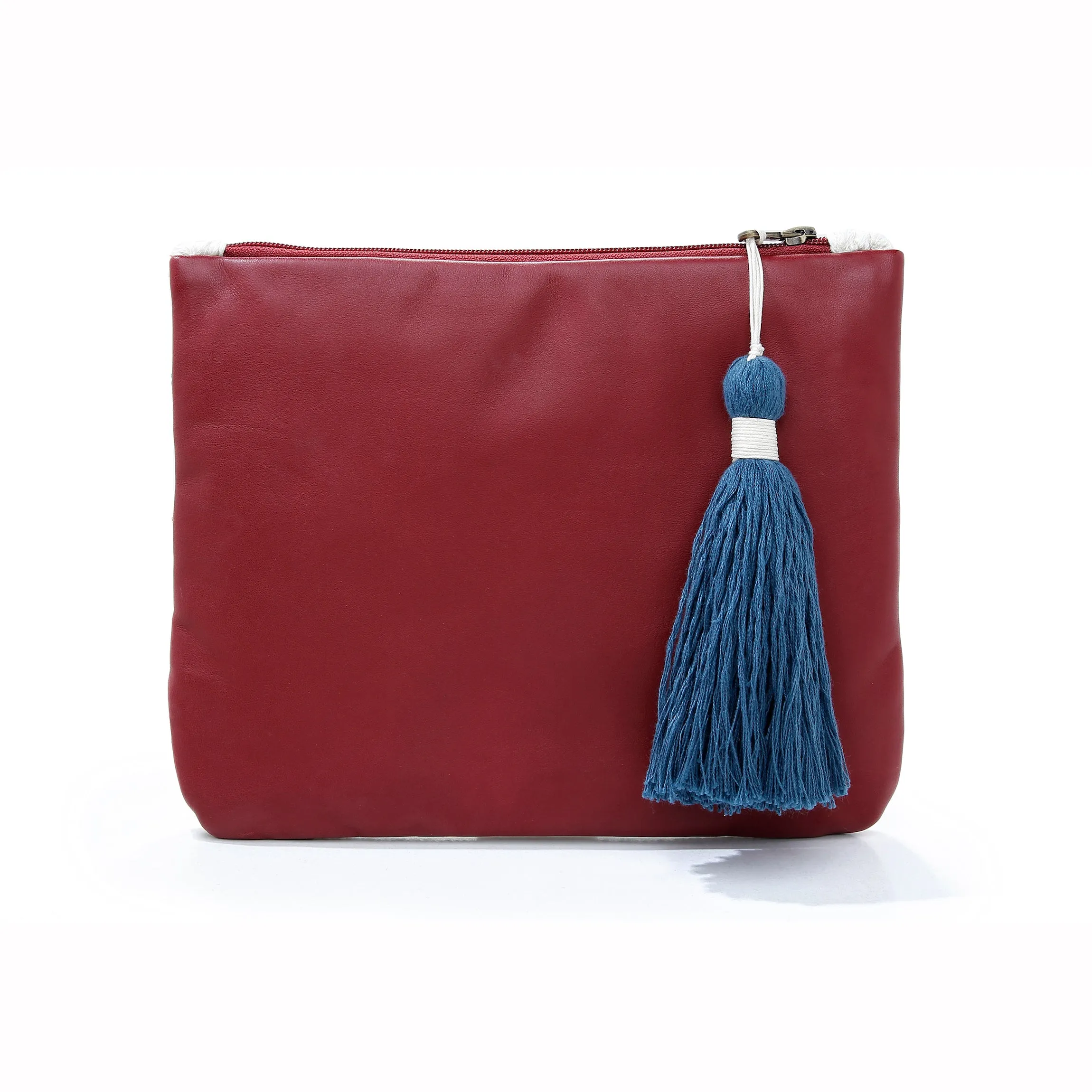 Karpathos | Woven Leather Clutch