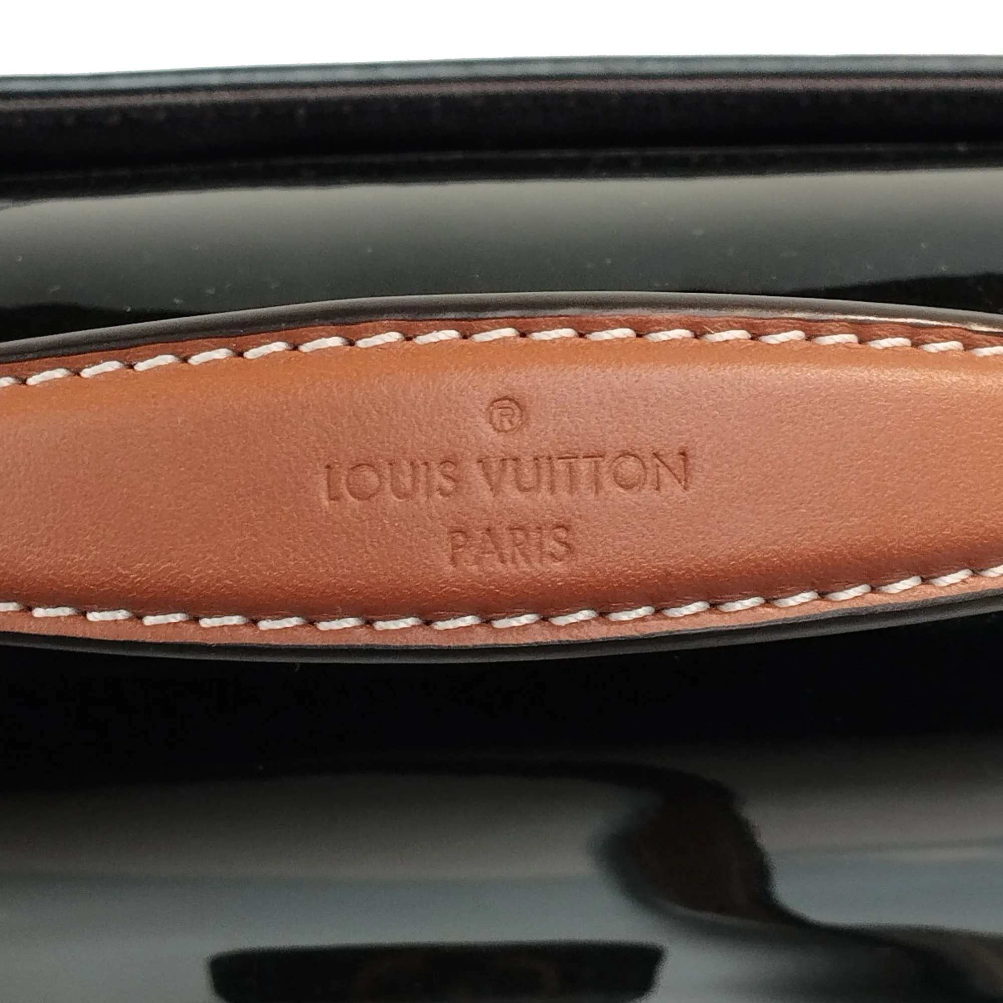 Louis Vuitton Cherrywood PM Black Vernis Miroir