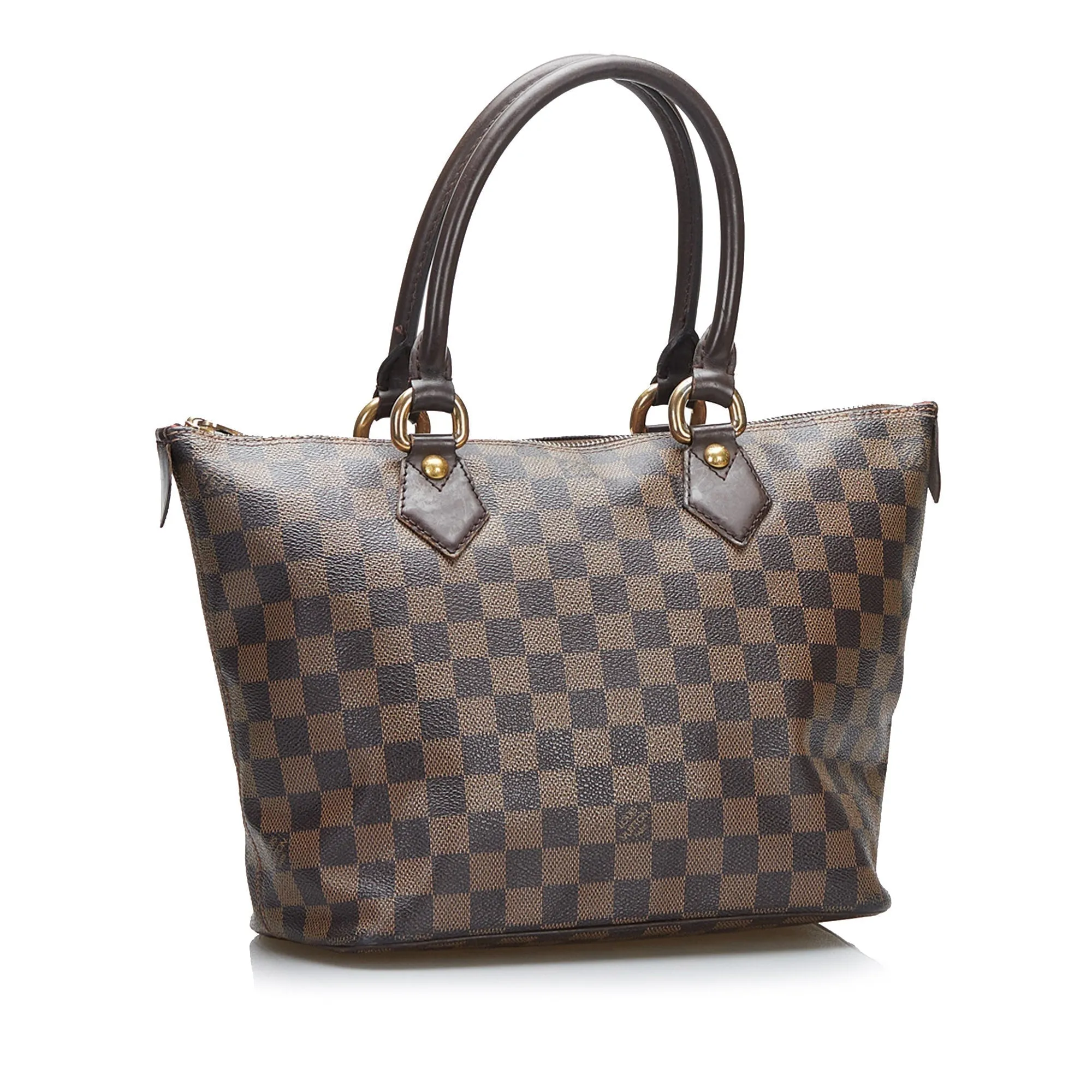 Louis Vuitton Damier Ebene Saleya PM Handbag