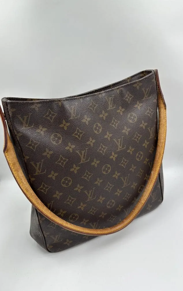 Louis Vuitton Monogram GM Looping Tote Bag