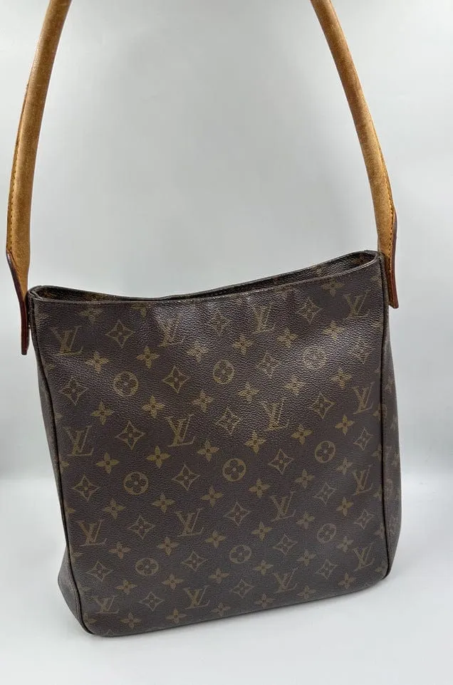 Louis Vuitton Monogram GM Looping Tote Bag