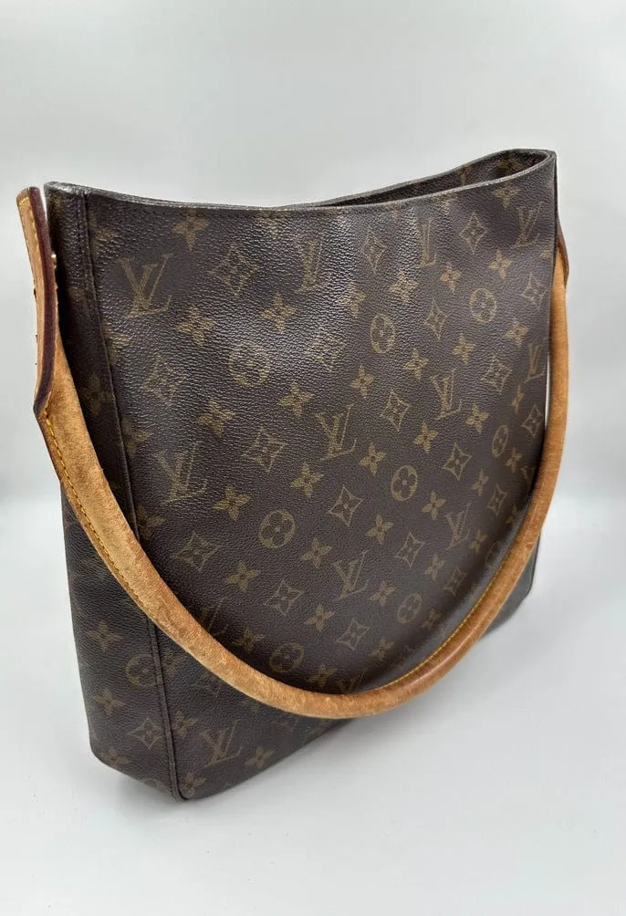 Louis Vuitton Monogram GM Looping Tote Bag