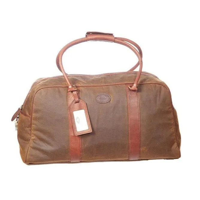 Melvill & Moon Waxed Cotton Bulawayo Duffel Bag | Brown