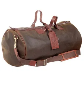 Melvill & Moon Waxed Cotton Short Safari Duffel Bag