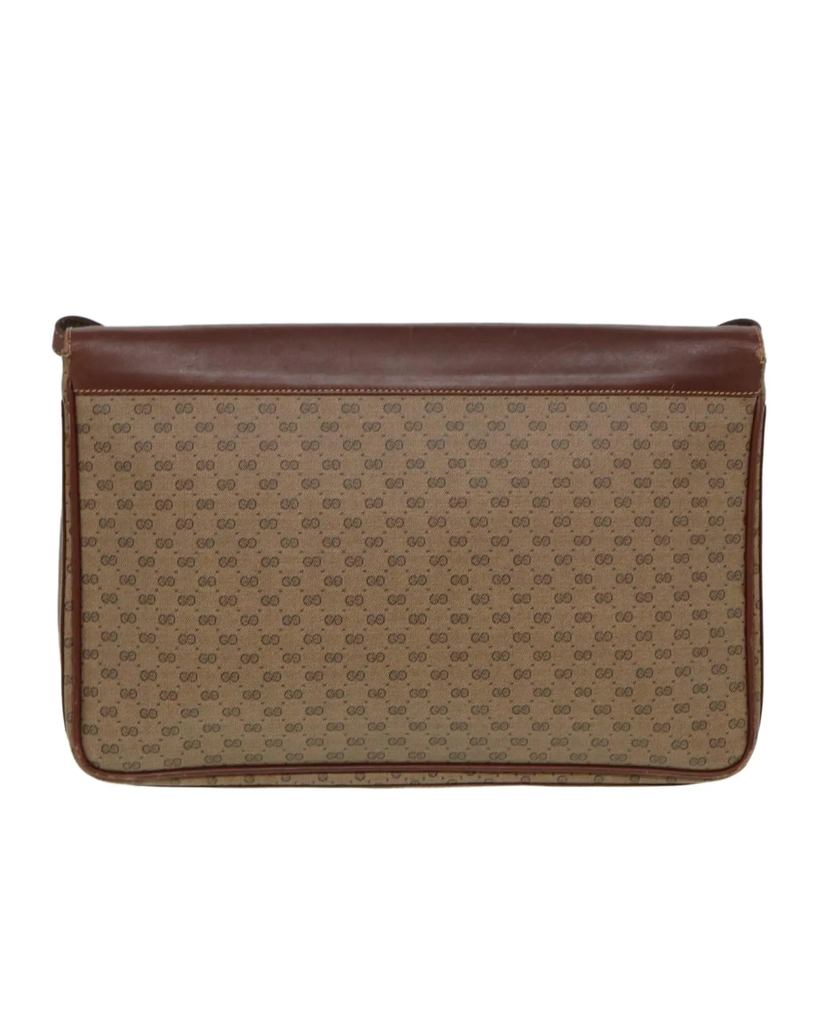 Micro GG Supreme Shoulder Bag PVC Beige