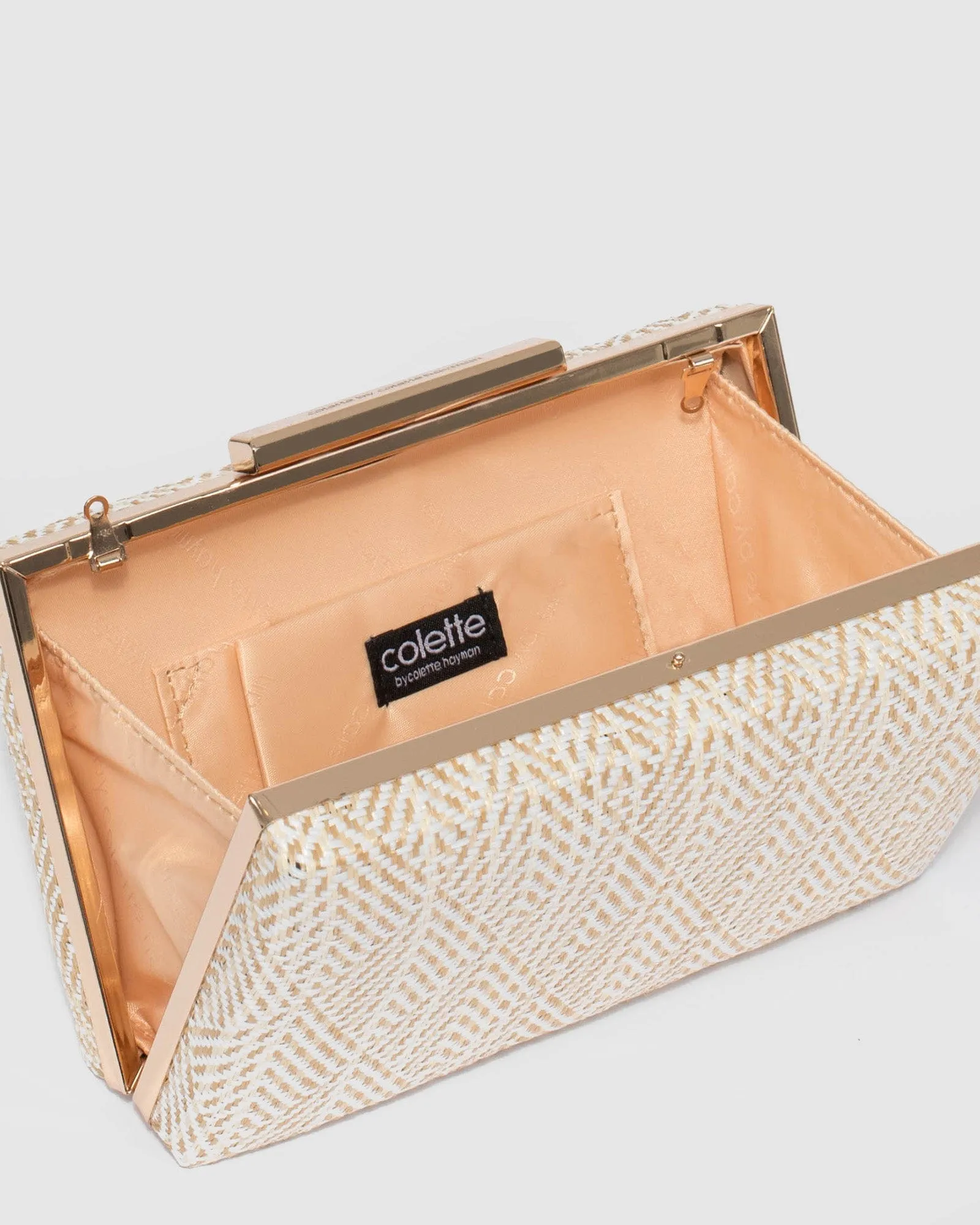 Natural Jaimi Clutch Bag