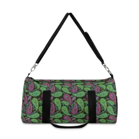 Paisley Monokai Duffel Bag Gardening Houseplant Indoor Plant Lover Gift Idea Gym Bag