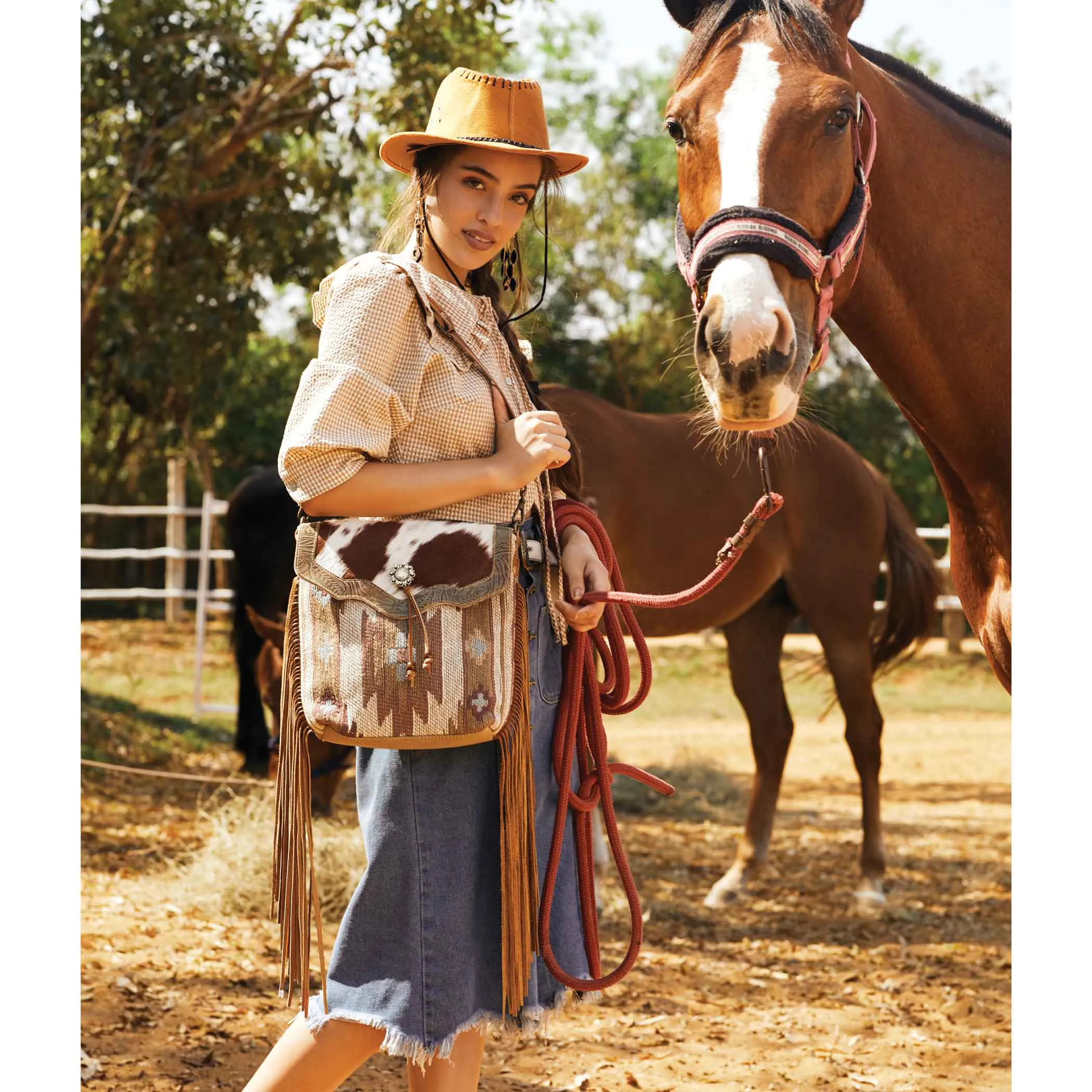 Serene Brown  Shoulder Bag