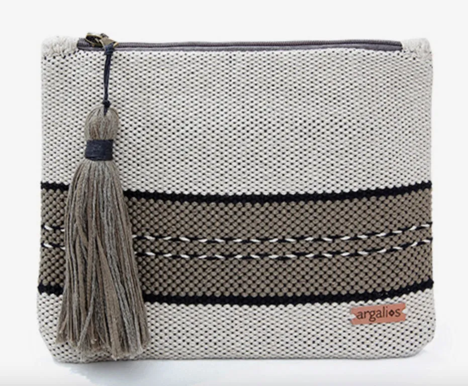 Spetses | Woven Leather Clutch