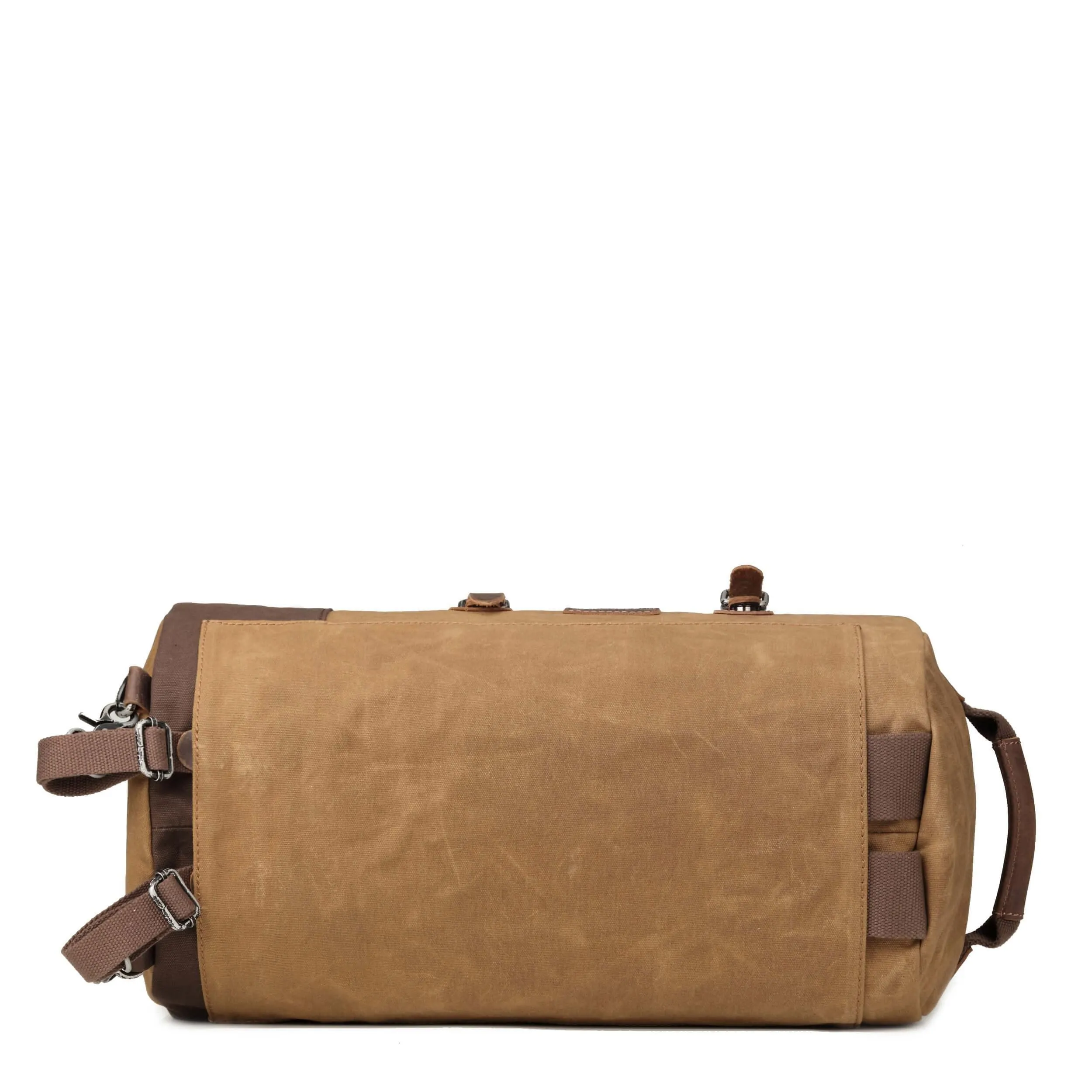 TRP0444 Troop London Heritage Canvas Duffel Backpack