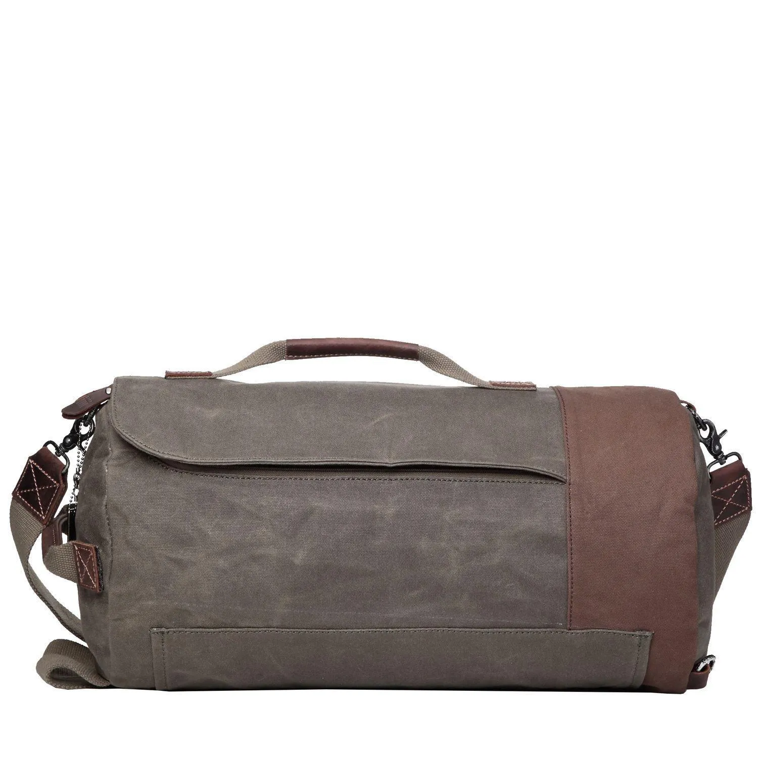 TRP0444 Troop London Heritage Canvas Duffel Backpack