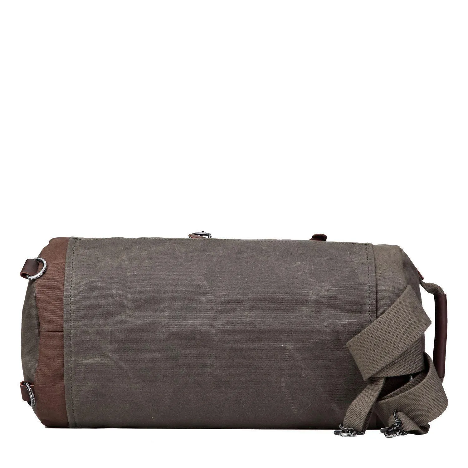 TRP0444 Troop London Heritage Canvas Duffel Backpack