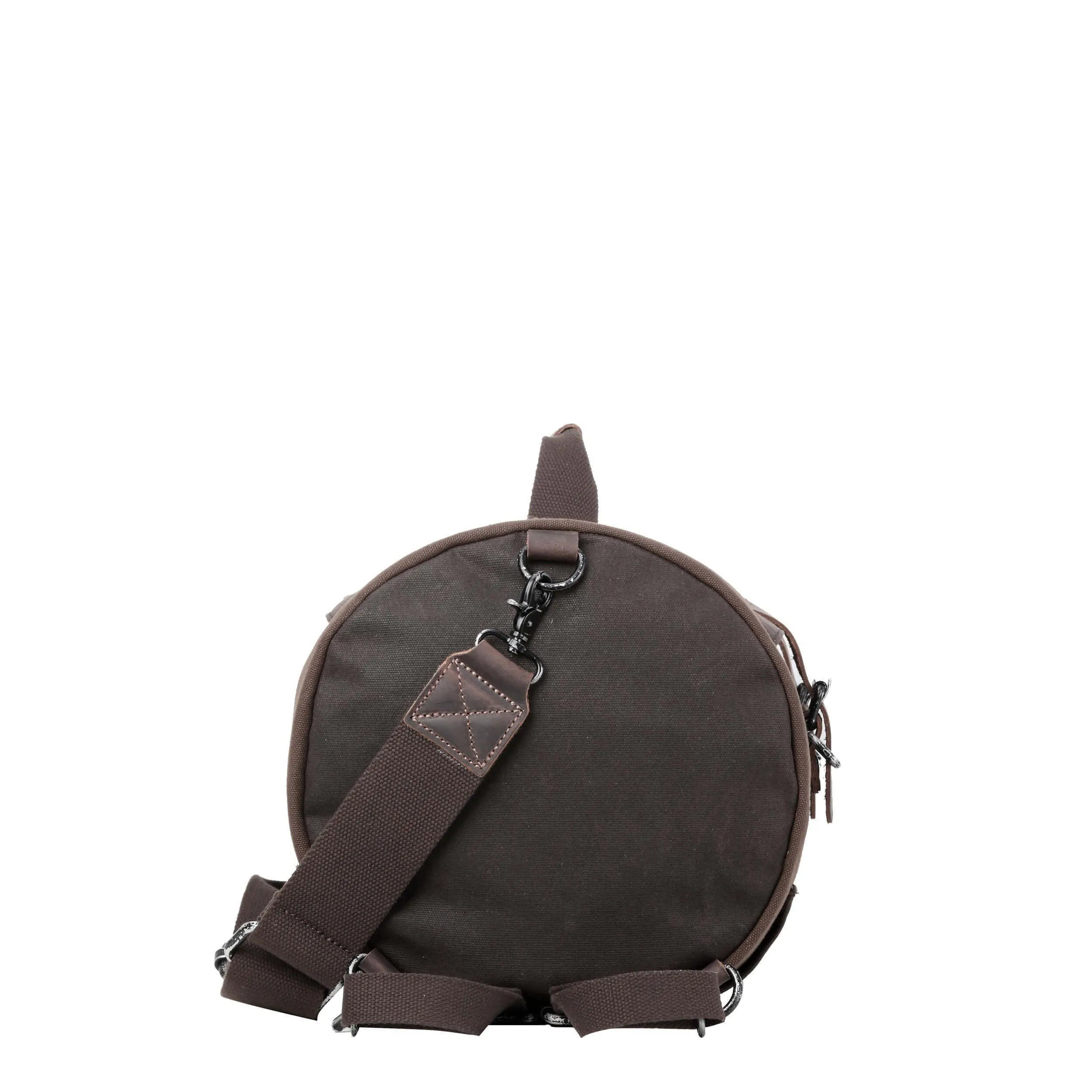 TRP0444 Troop London Heritage Canvas Duffel Backpack