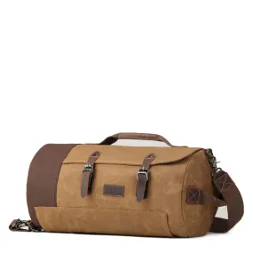 TRP0444 Troop London Heritage Canvas Duffel Backpack