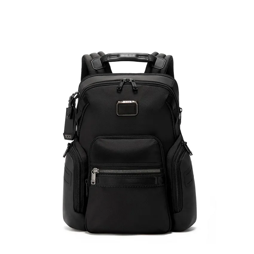 TUMI Navigation Backpack Alpha Bravo Ballistic Black