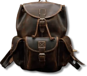 Vintage Genuine Leather Backpacks For Men And Women -